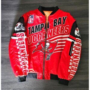 NFL Tampa Bay Buccaneers Jacket, Red,‎ 3XL